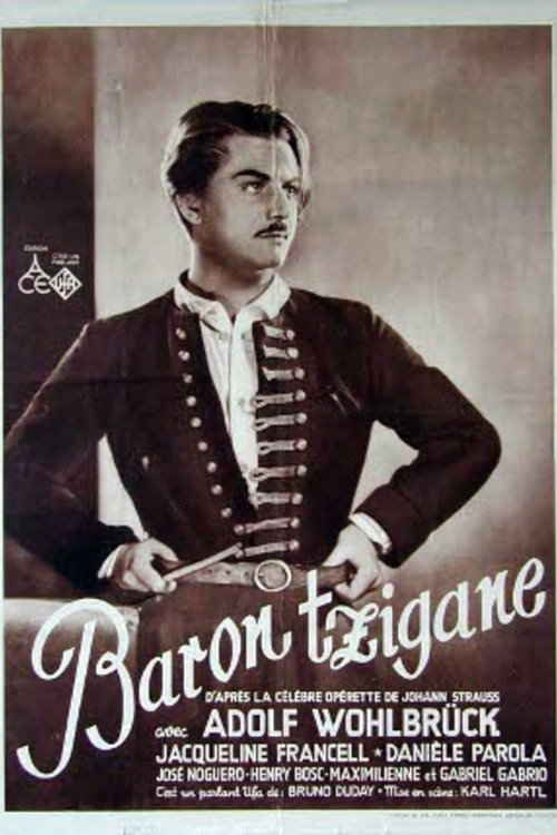 Le baron tzigane poster