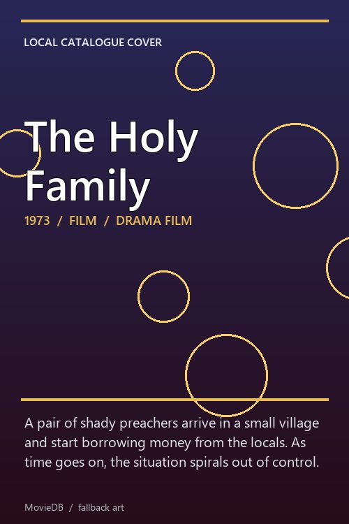 The Holy Family poster