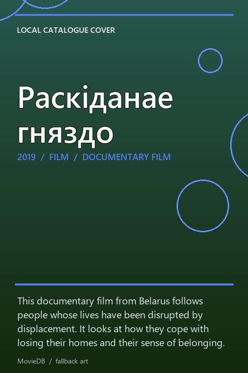 Раскіданае гняздо poster