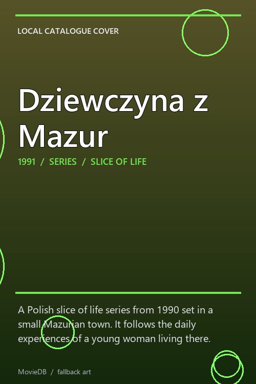 Dziewczyna z Mazur poster