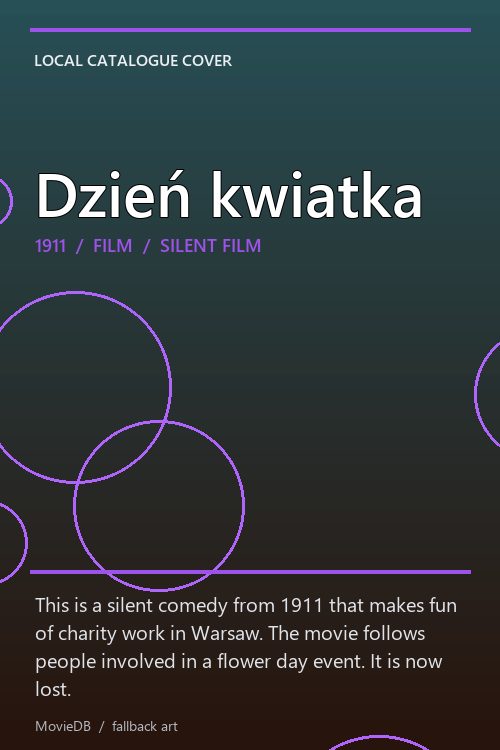Dzień kwiatka poster