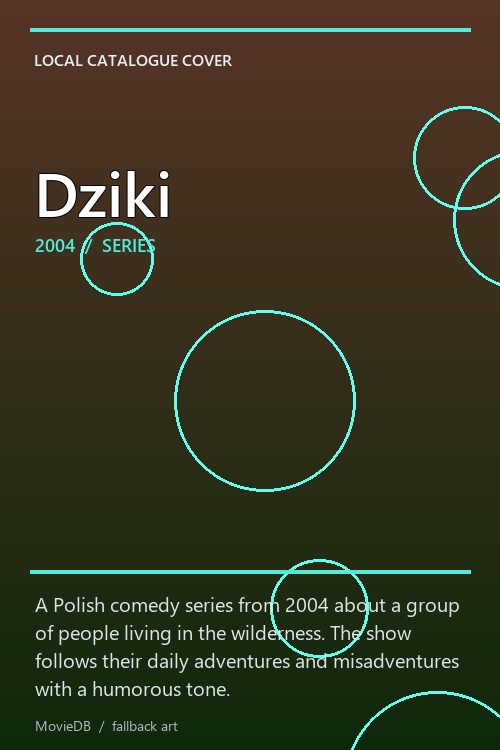 Dziki poster