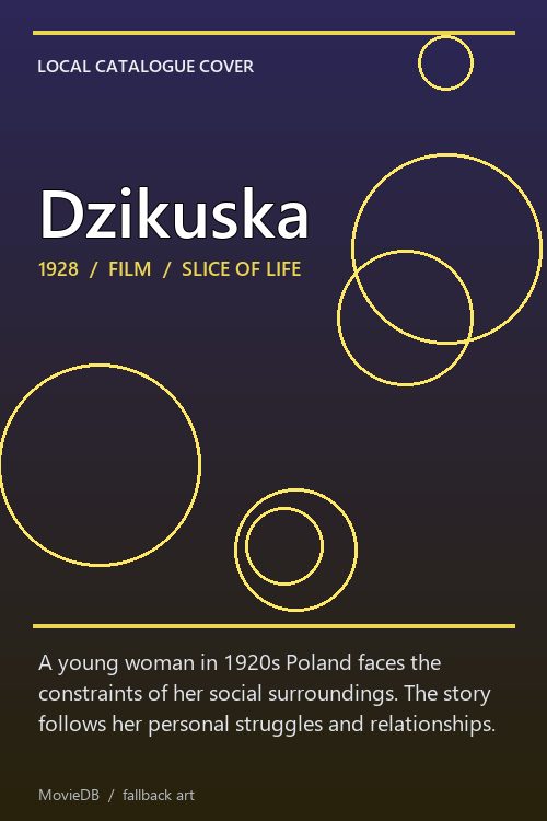 Dzikuska poster