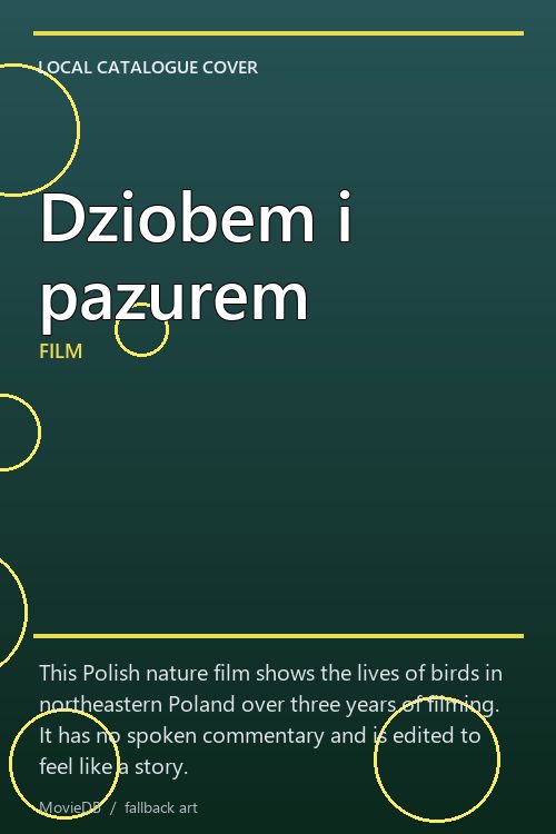 Dziobem i pazurem poster