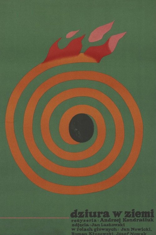 Dziura w ziemi poster