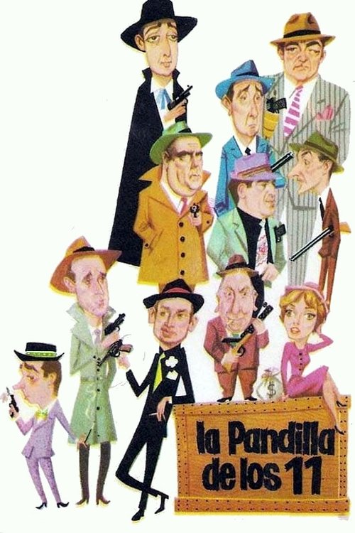 La pandilla de los once poster