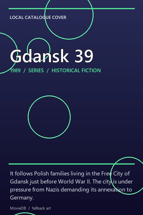 Gdansk 39 poster