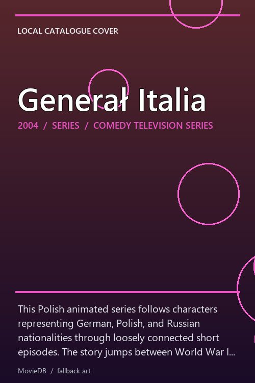 Generał Italia poster