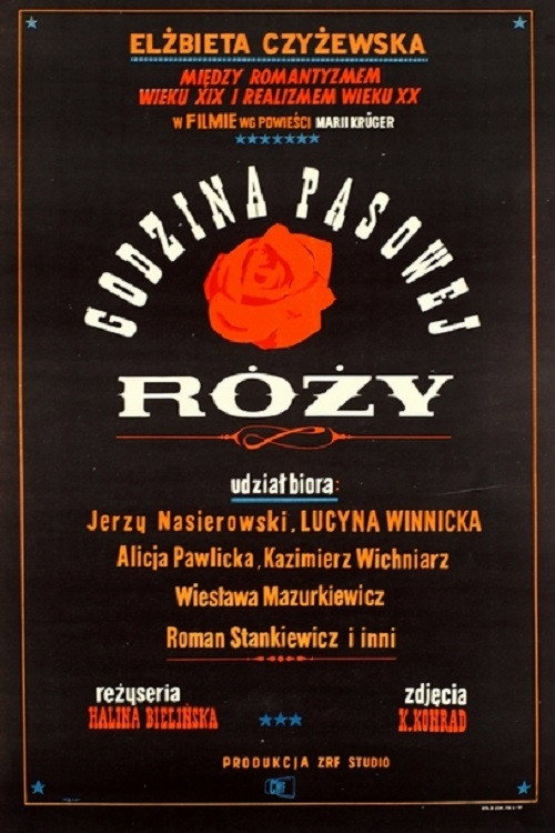 Godzina pasowej rózy poster