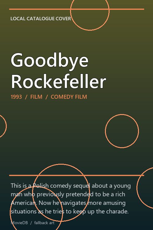 Goodbye Rockefeller poster