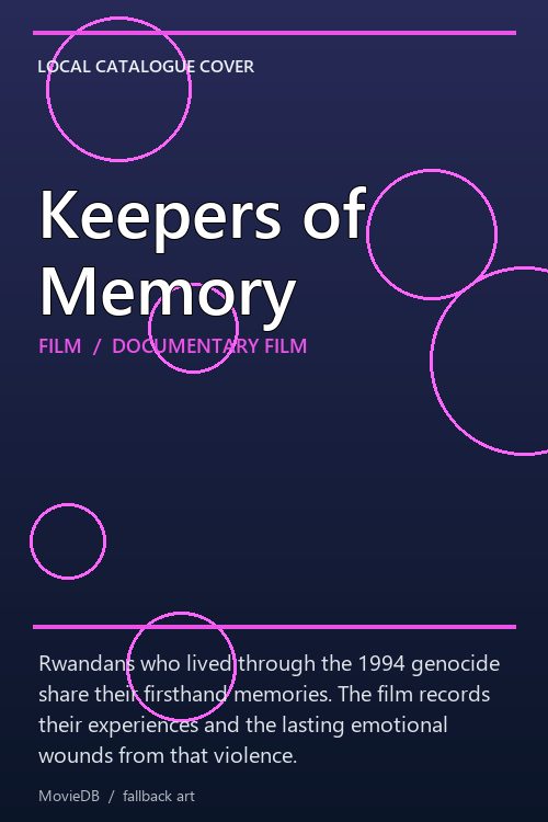 Keepers of Memory poster