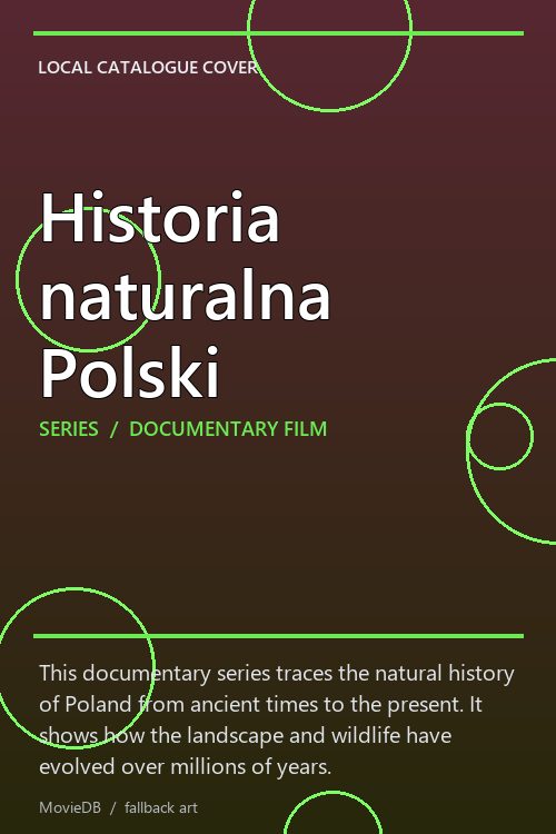 Historia naturalna Polski poster