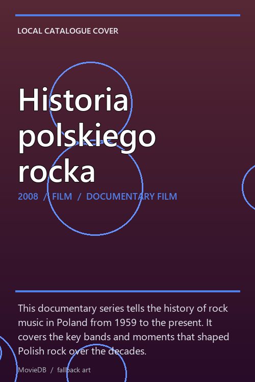 Historia polskiego rocka poster