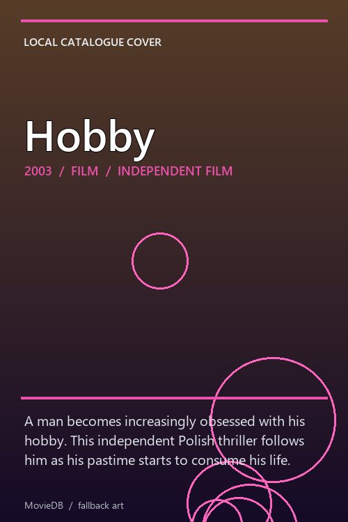 Hobby poster
