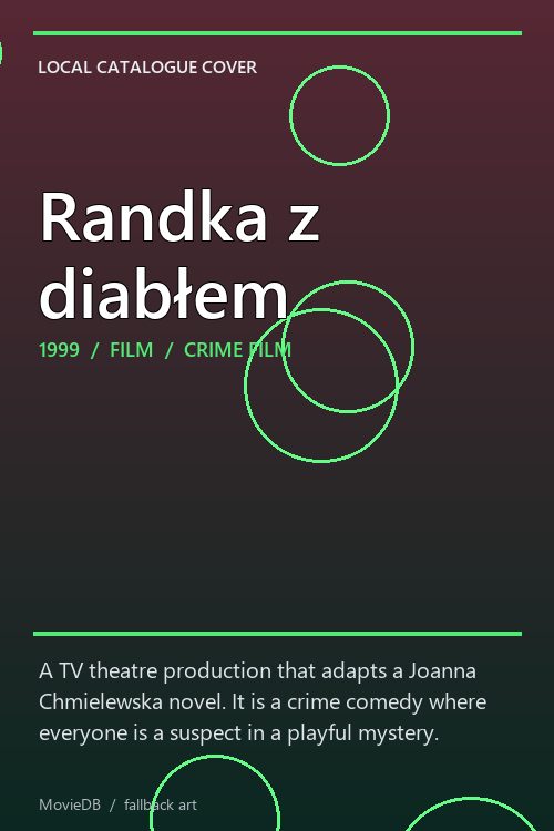 Randka z diabłem poster