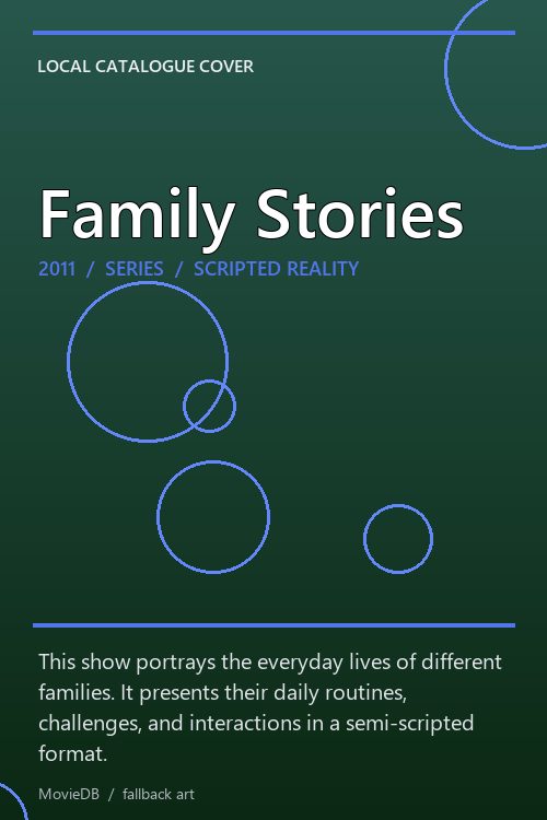 Family Stories poster