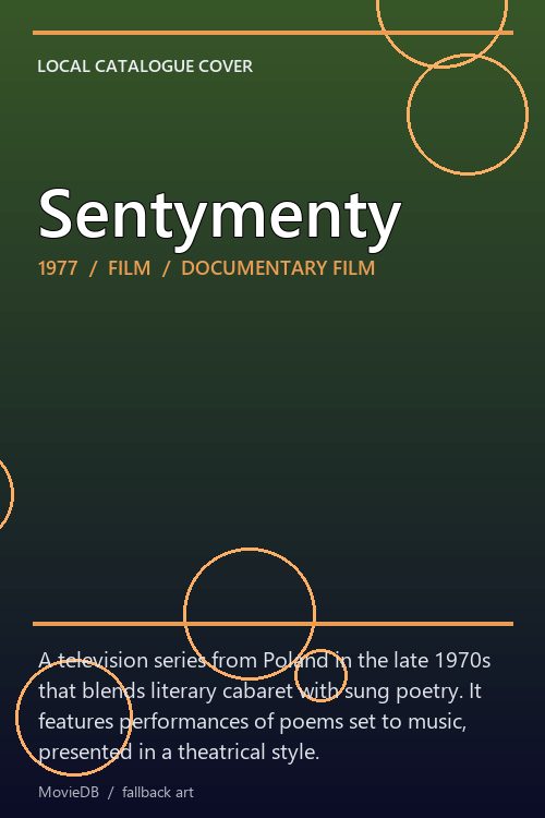 Sentymenty poster