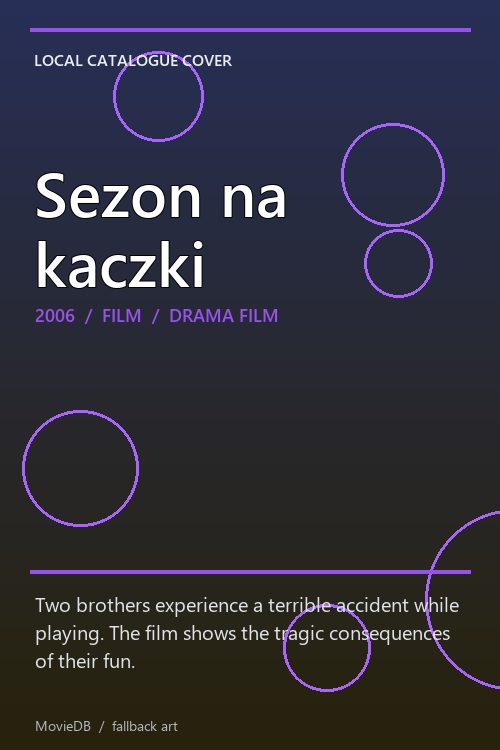 Sezon na kaczki poster