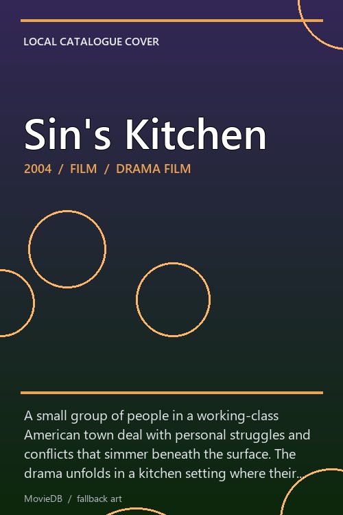 Sin's Kitchen poster