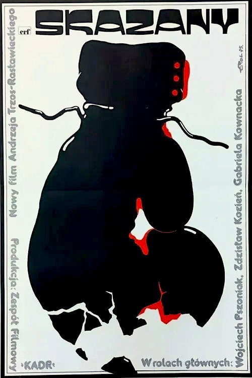 Skazany poster
