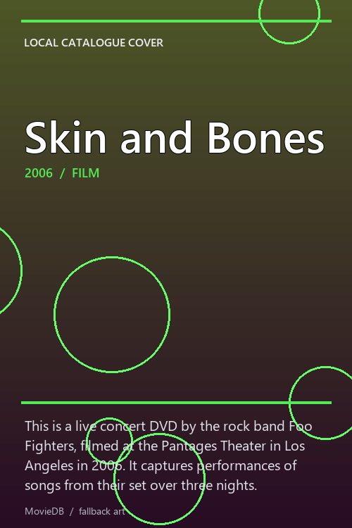 Skin and Bones poster