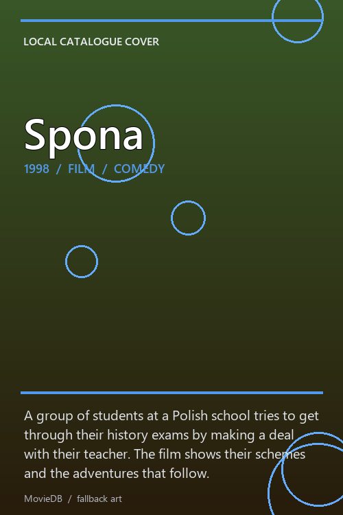 Spona poster