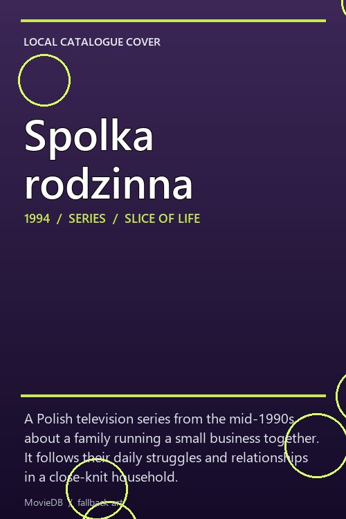 Spolka rodzinna poster