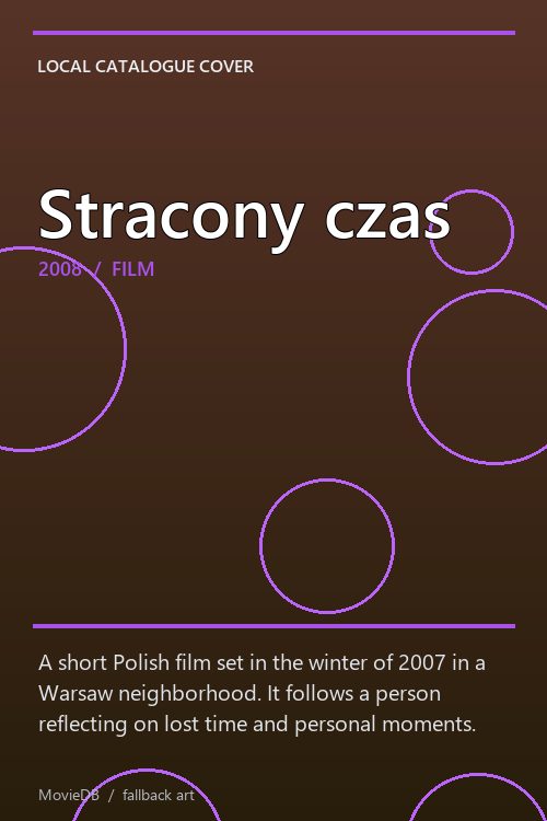 Stracony czas poster