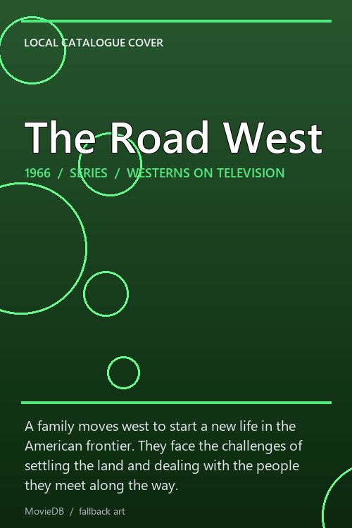The Road West poster