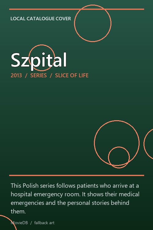 Szpital poster