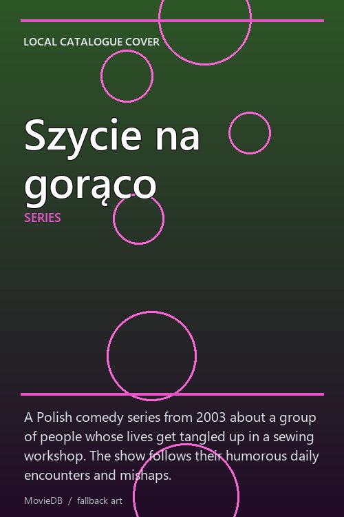 Szycie na gorąco poster