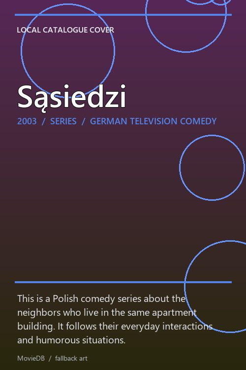 Sąsiedzi poster