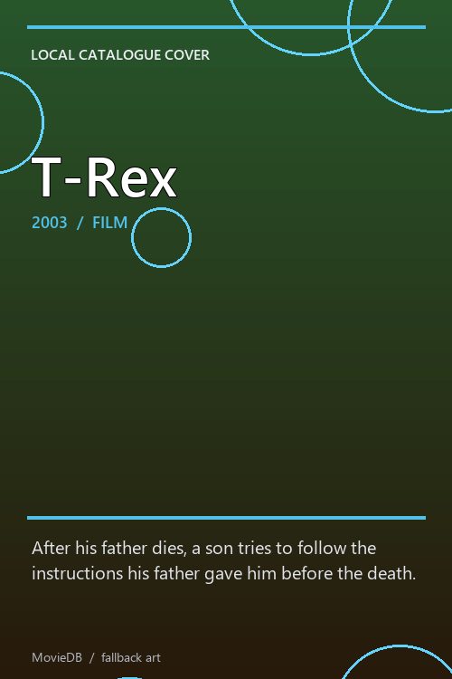 T-Rex poster