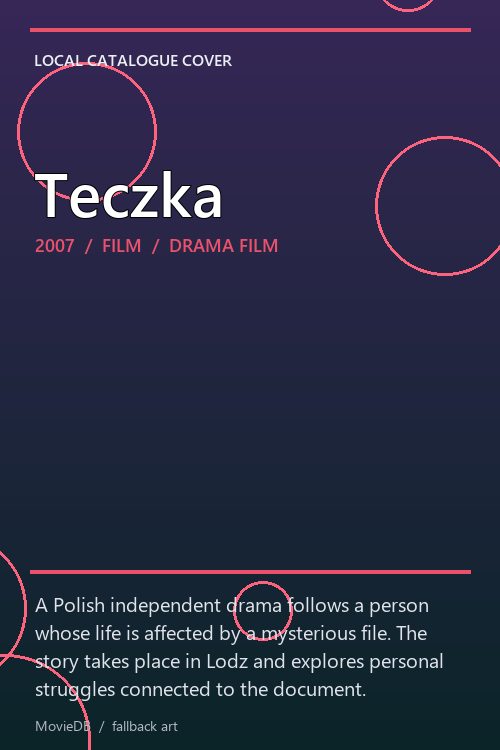 Teczka poster