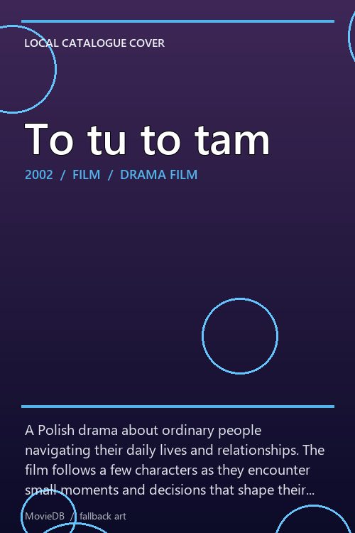 To tu to tam poster