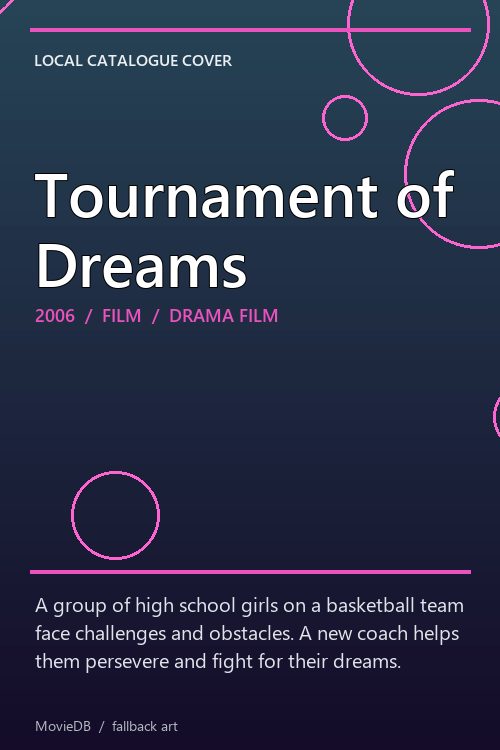 Tournament of Dreams poster