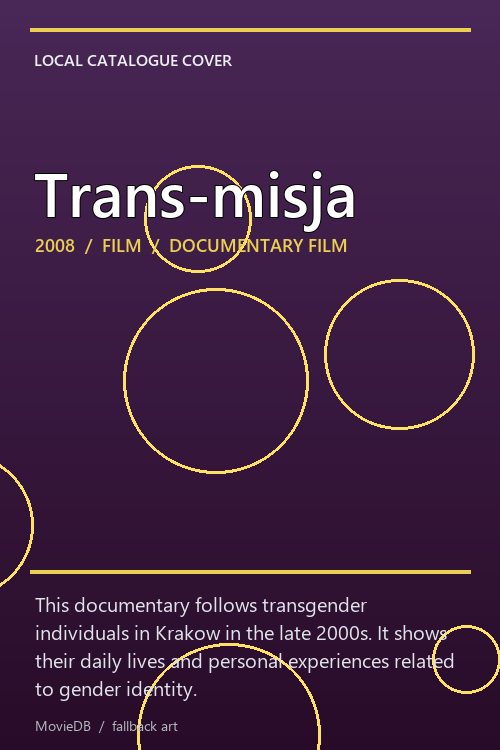 Trans-misja poster