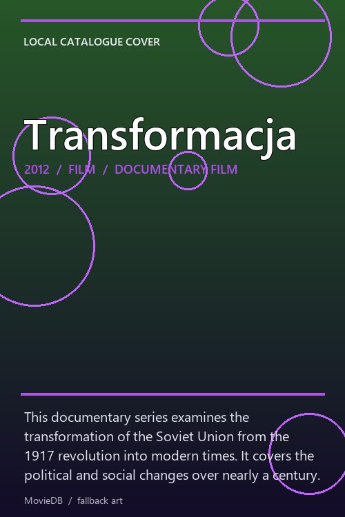 Transformacja poster