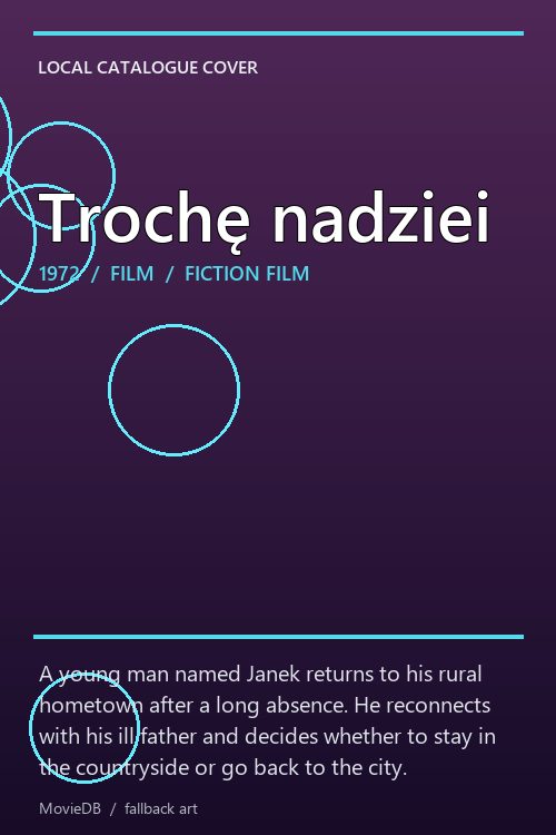 Trochę nadziei poster