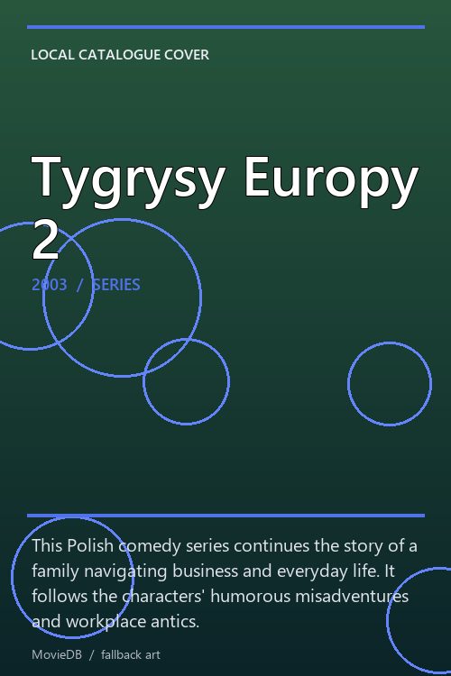 Tygrysy Europy 2 poster