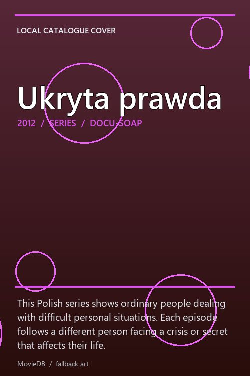 Ukryta prawda poster