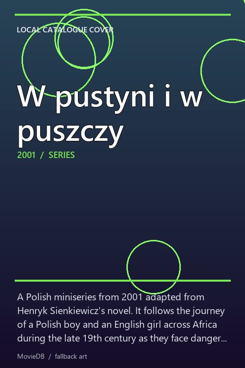 W pustyni i w puszczy poster
