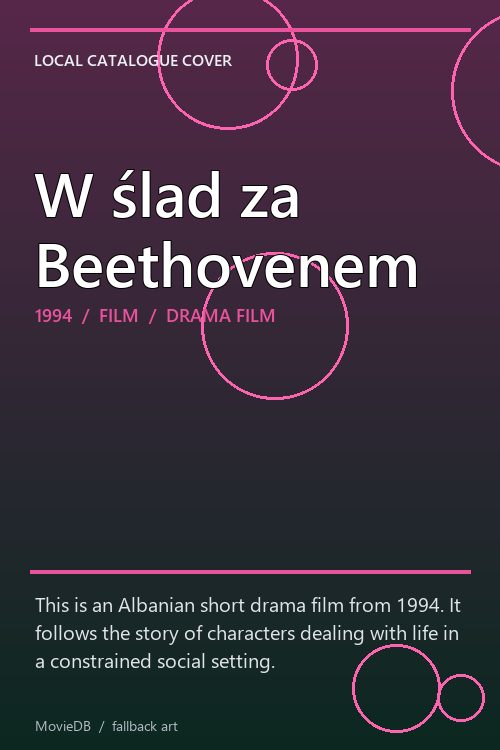 W ślad za Beethovenem poster
