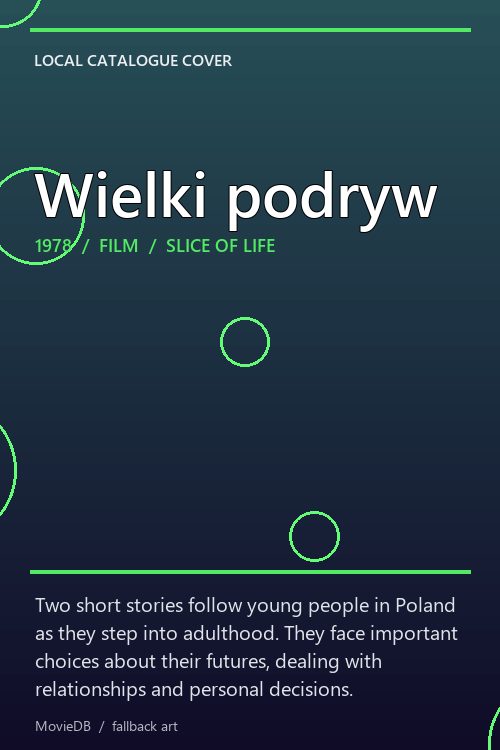 Wielki podryw poster