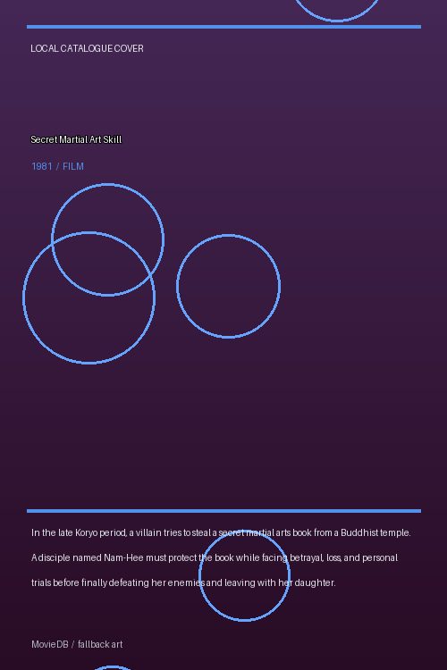 Secret Martial Art Skill poster