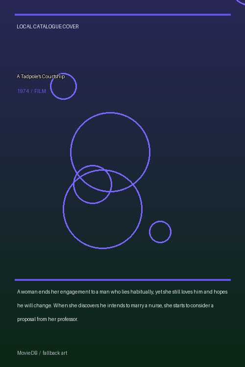 A Tadpole's Courtship poster