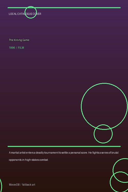 The Killing Game poster