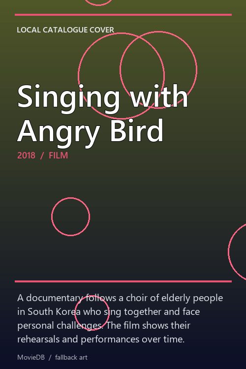 Singing with Angry Bird poster