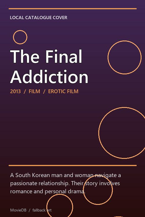 The Final Addiction poster