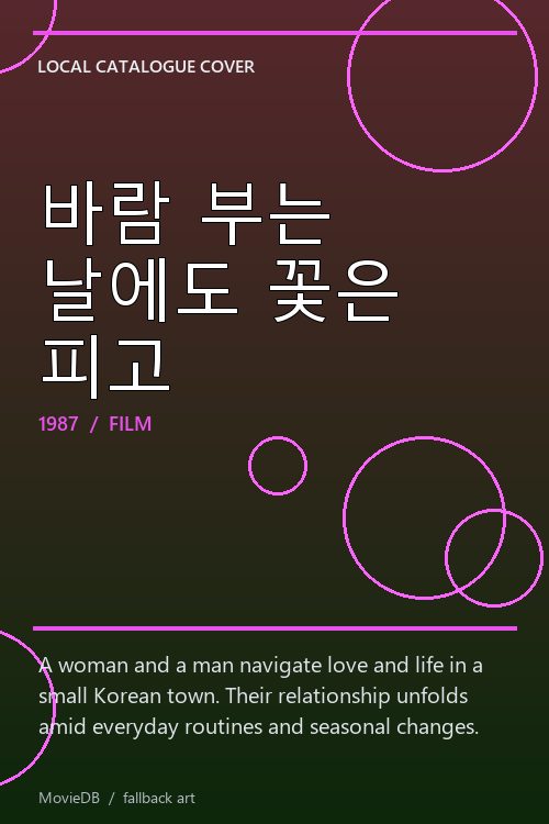 바람 부는 날에도 꽃은 피고 poster